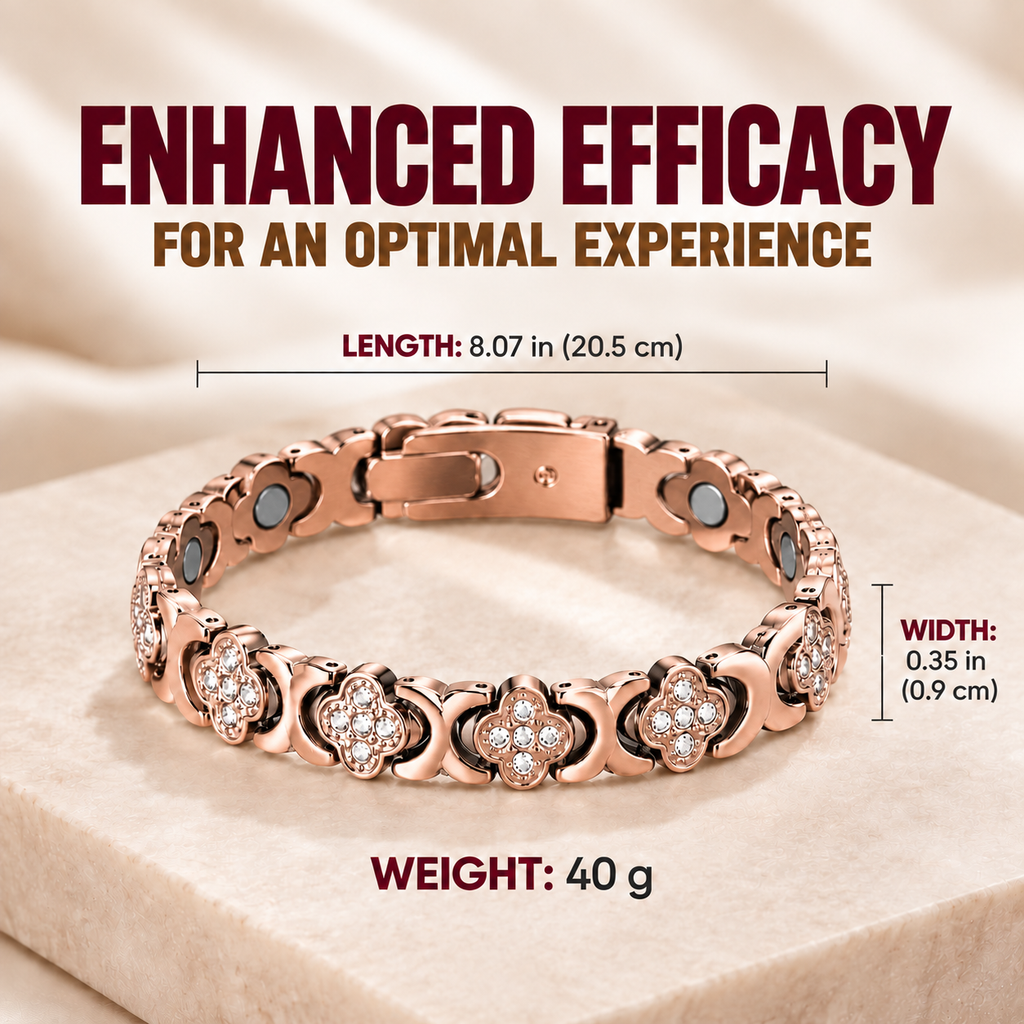 Premium Pure Copper Magnetic Bracelet for Women