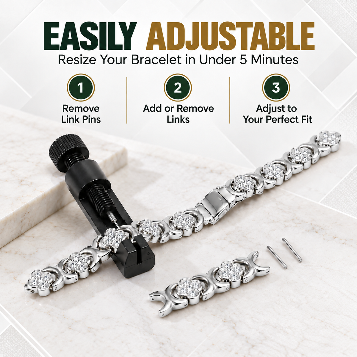 Premium Pure Copper Magnetic Bracelet for Women