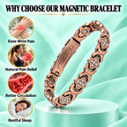 Premium Pure Copper Magnetic Bracelet for Women