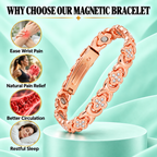 Premium Pure Copper Magnetic Bracelet for Women