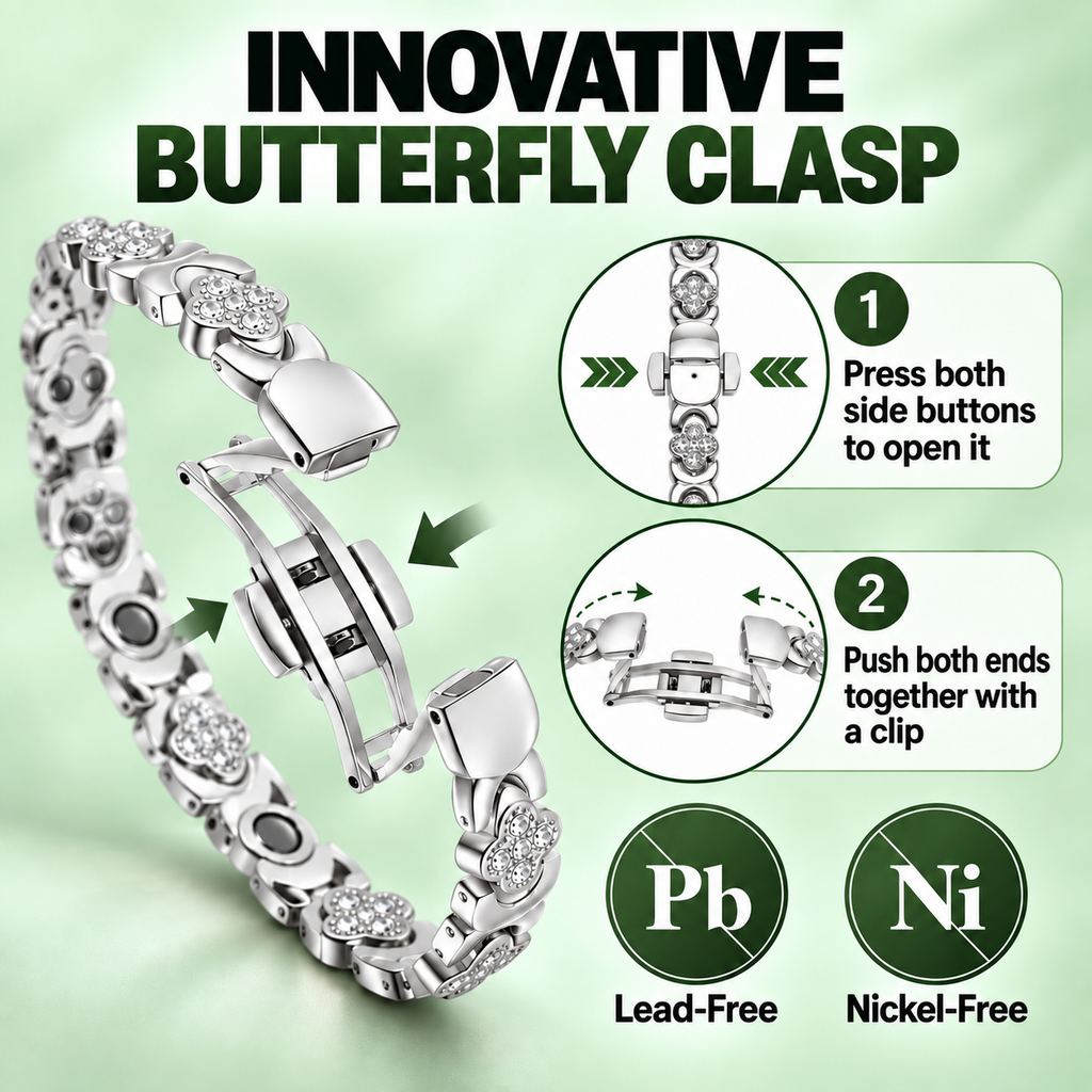 Premium Pure Copper Magnetic Bracelet for Women