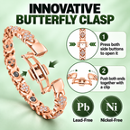 Premium Pure Copper Magnetic Bracelet for Women