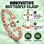 Premium Pure Copper Magnetic Bracelet for Women