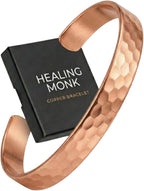 Hand-forged copper bracelet for men and women