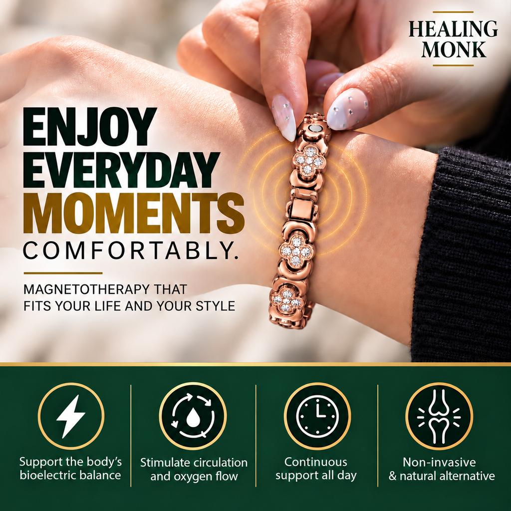 Premium Pure Copper Magnetic Bracelet for Women