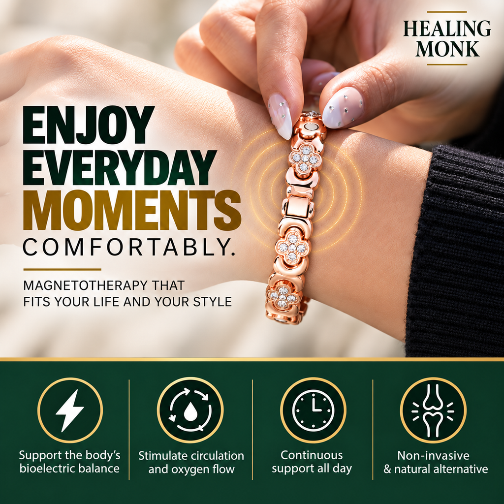 Premium Pure Copper Magnetic Bracelet for Women