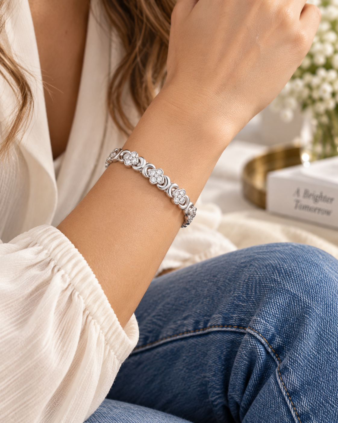 Premium Pure Copper Magnetic Bracelet for Women